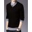 Warm & Stylish Men's Shawl Collar Sweater: Cozy Knit, Slight Stretch, Easy Care - Perfect for Fall/Winter