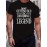 Plus Size Mens Graphic Tees - Hilarious Letter Prints, Oversized Casual Fit, Perfect for Summer Fitness & Leisure, Premium Quality T-shirts
